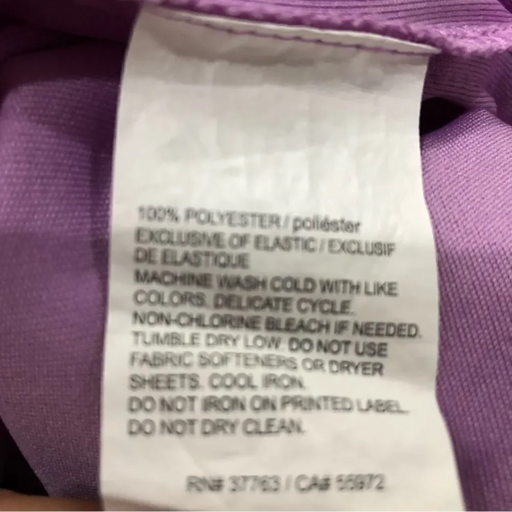 Callaway Golf Tennis Stretching Pull On Pockets Purple Skirt Skort NWOT